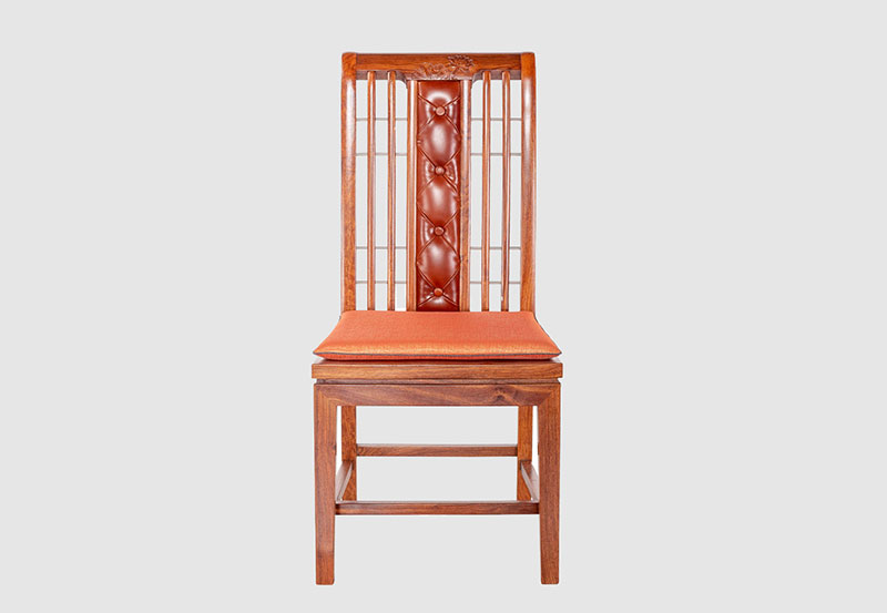 眉山芙蓉榭中式实木餐椅效果图